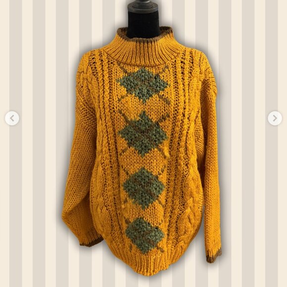 Vintage knit sweater - Picture 3 of 7